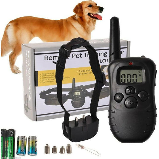 Remote Control Pet Dog Training Collar System