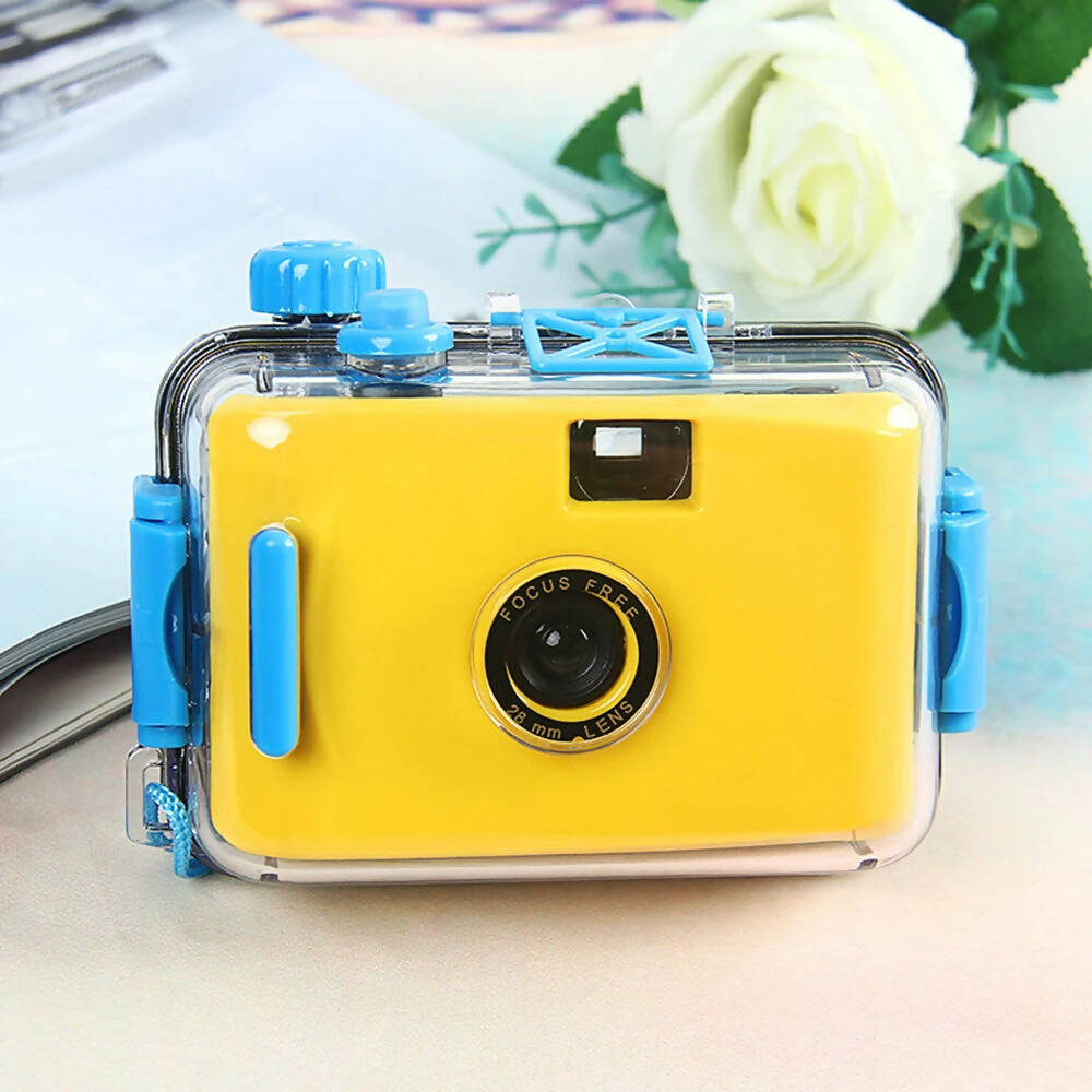 2/5PCS Waterproof Camera Compact Size Waterproof Captures Memories User-friendly Durable Retro Waterproof Camera Retro Camera