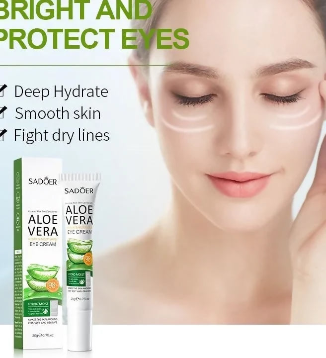 SADOER Aloe Vera moisturising Eye Cream - 20g