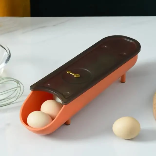 Rolling Egg Storage Container