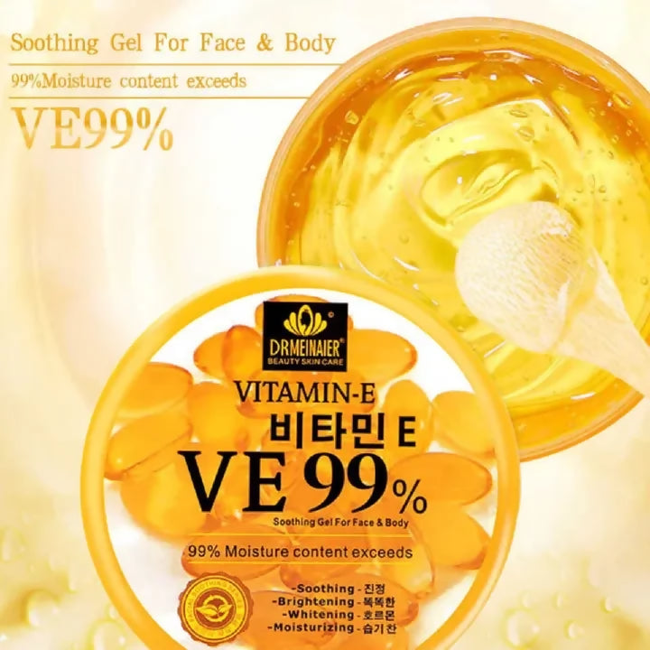 DR Meinaier Vitamin E Soothing Gel 99% Moisturizing Brightening Face Body