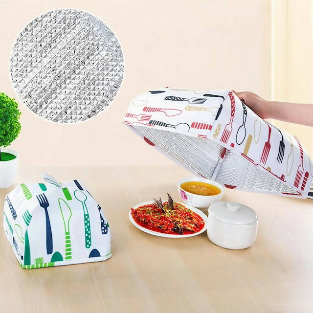 Reusable Aluminum Foil Food Cover with Thermo-Lining