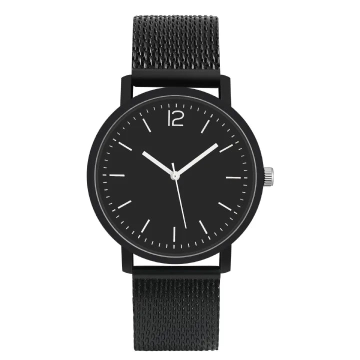 Elegant Digital Quartz Couple Watches for Men & Women, Perfect Gift Set