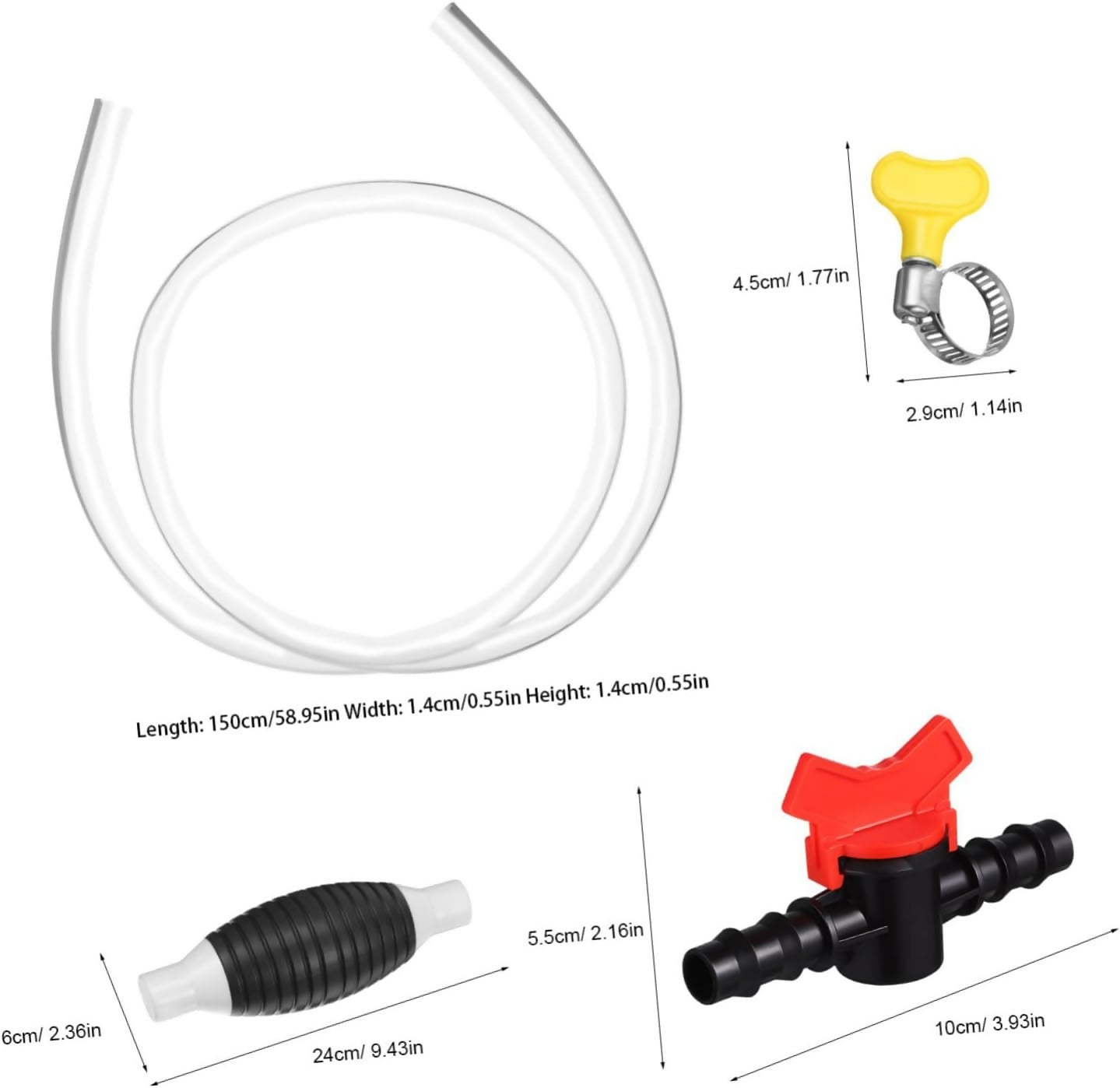 Liquid Transfer Siphon Pump Kit