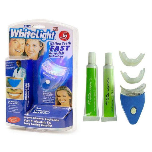 Whitelight Teeth Whitening System - Dental Gel + UV Light