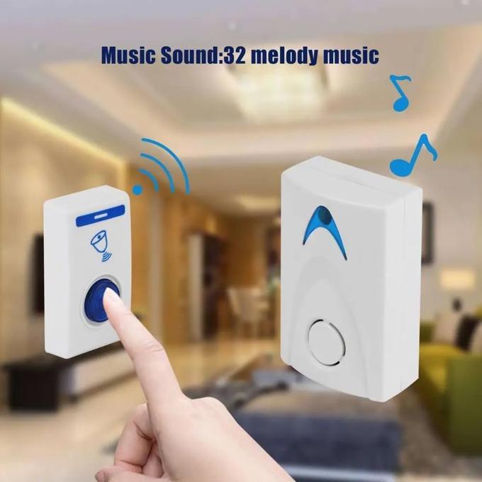 Wireless Doorbell Long Range Remote Control Upto 300 Feet With 32 Tunes, Wireless Doorbell Welcome Home Chime Door Bell Alarm