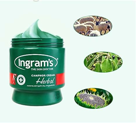 Ingrams Skin Doctor Camphor Cream (Herbal)500g