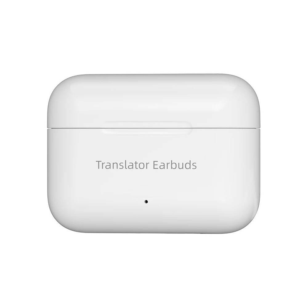 Wooask M6 Language Translator Earbuds, Two-Way Translator Device with APP for 144 Languages and 8 Offline Translation Package