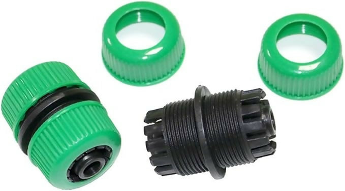 3pcs 3/4 Inch Garden Water Hose Connector Pipe