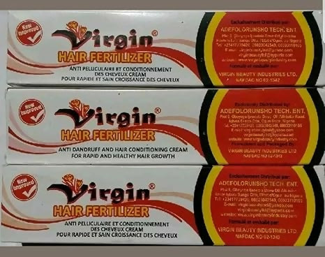 Virgin Hair Fertilizer Anti Dandruff & Conditioning Cream 150G