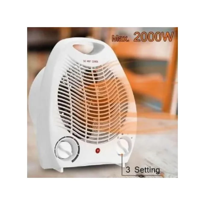 Room Heater With A Fan With Automatic Temperature Control