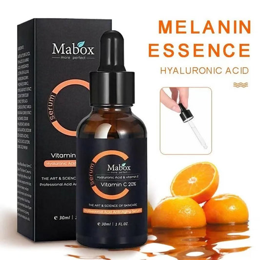 Mabox Anti-acne Vitamin C Serum With Hyaluronic Acid + Vitamin E Face Serum.