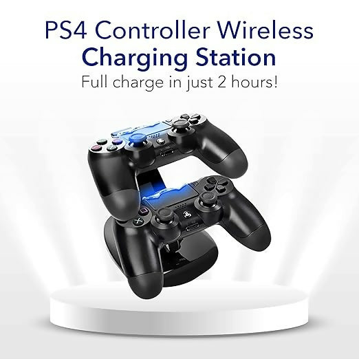 Otvo Dual PS4 Controller Charging Stand Dock Station