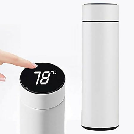 Smart Flask With LED Temperature Display