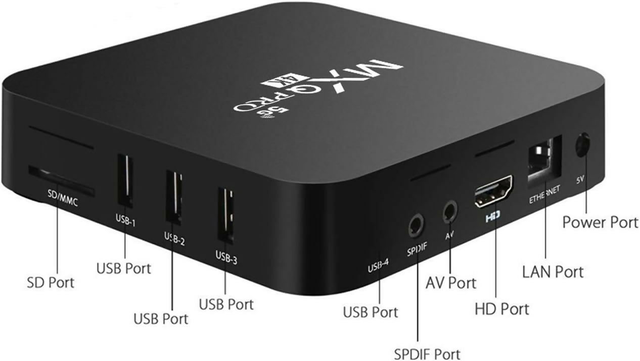 MXQ PRO Android 4K Smart Tv Box