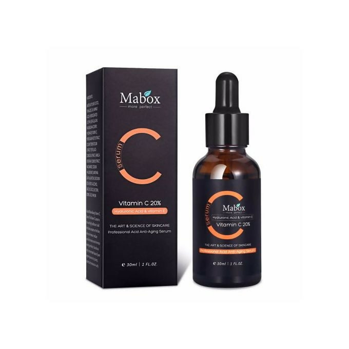 Mabox Vitamin C Face Serum & Mabox Retinol Moisturizer Cream