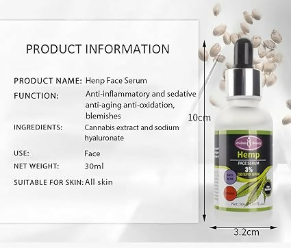 Aichun Beauty Hemp Anti Acne Face Repair Serum