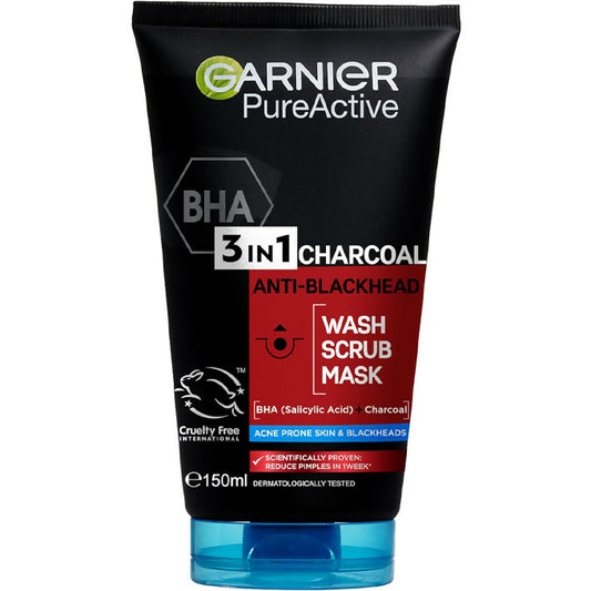 Garnier Pure Active Intensive Charcoal 3 in 1 - 150ml