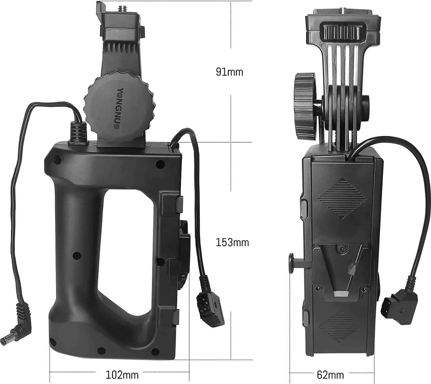 Yongnuo YNLUX100 Kit 100w Led for Photography Lighting Video Light Photograhy Vlog Photo Studio Lights Lamp Cameras Photographic