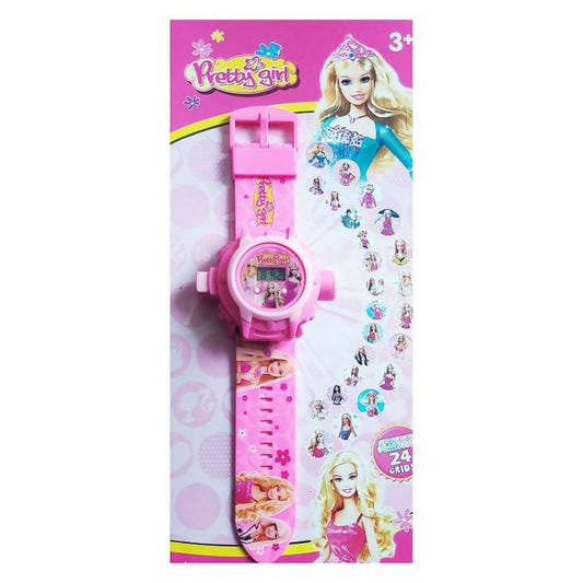 Pretty Girl Digital Magical Character Projection Watch for Kids