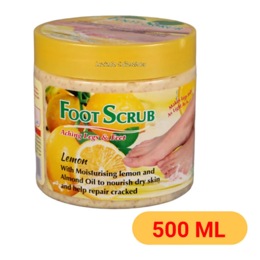 Wokali Lemon Foot Scrub With Almond Oil