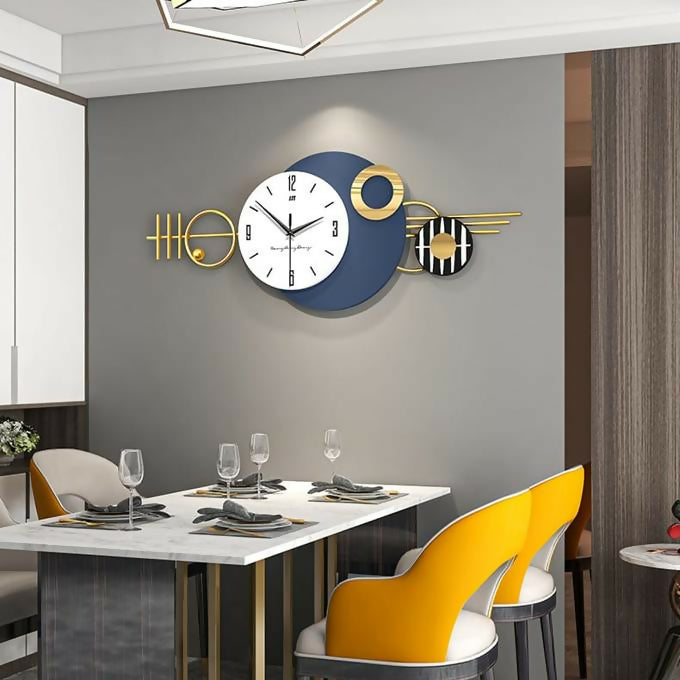 Durable Decorative Wall Clock ZE-010523 with Large and Clear Display